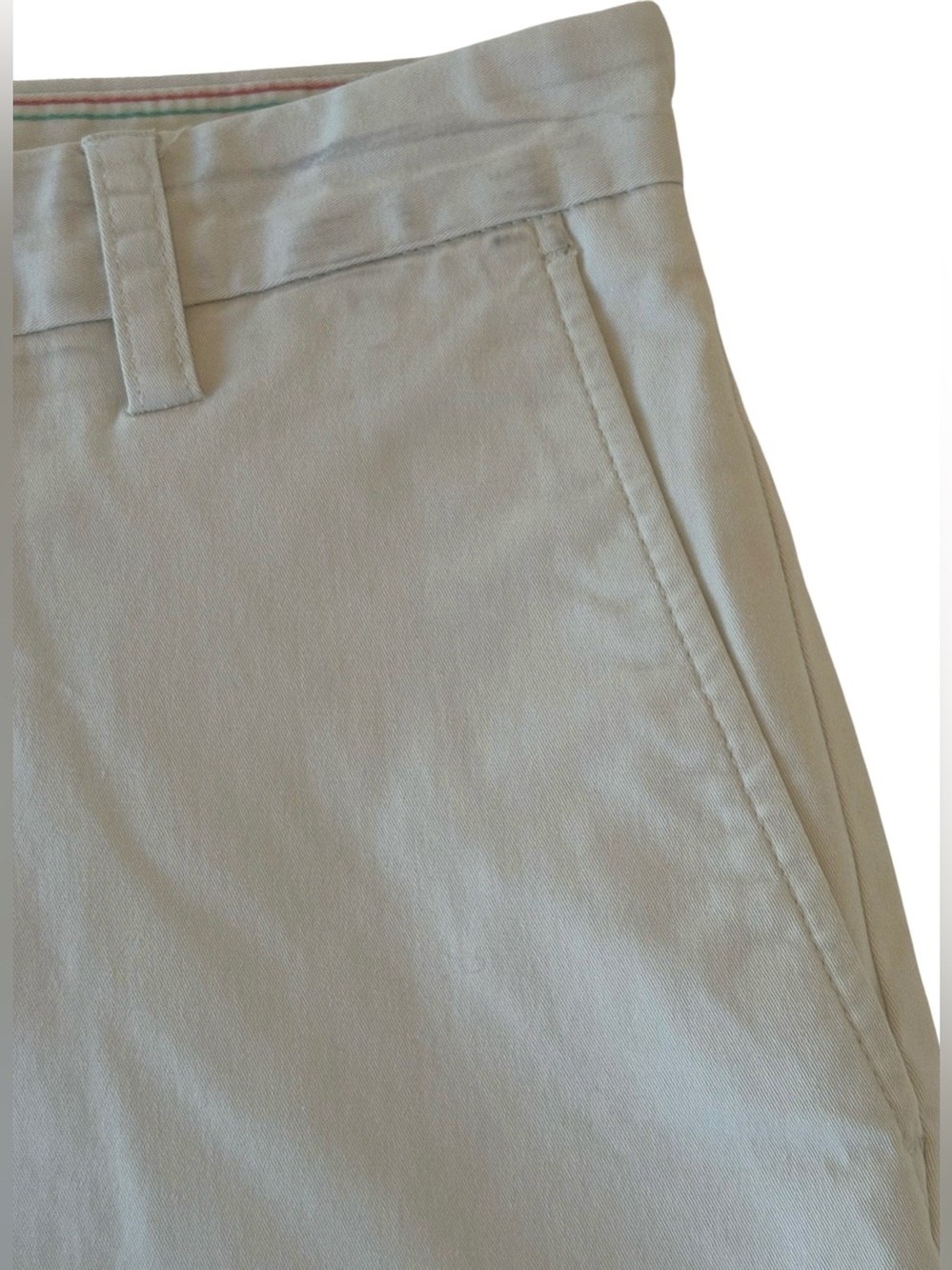Southern Tide Channel Marker Men's Flat-Front Cotton 7” Shorts - Sandstone Khaki - Picture 3 of 16